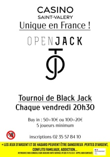 open jack - Casino Saint-Valery-en-Caux