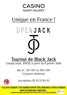 open jack - Casino Saint-Valery-en-Caux